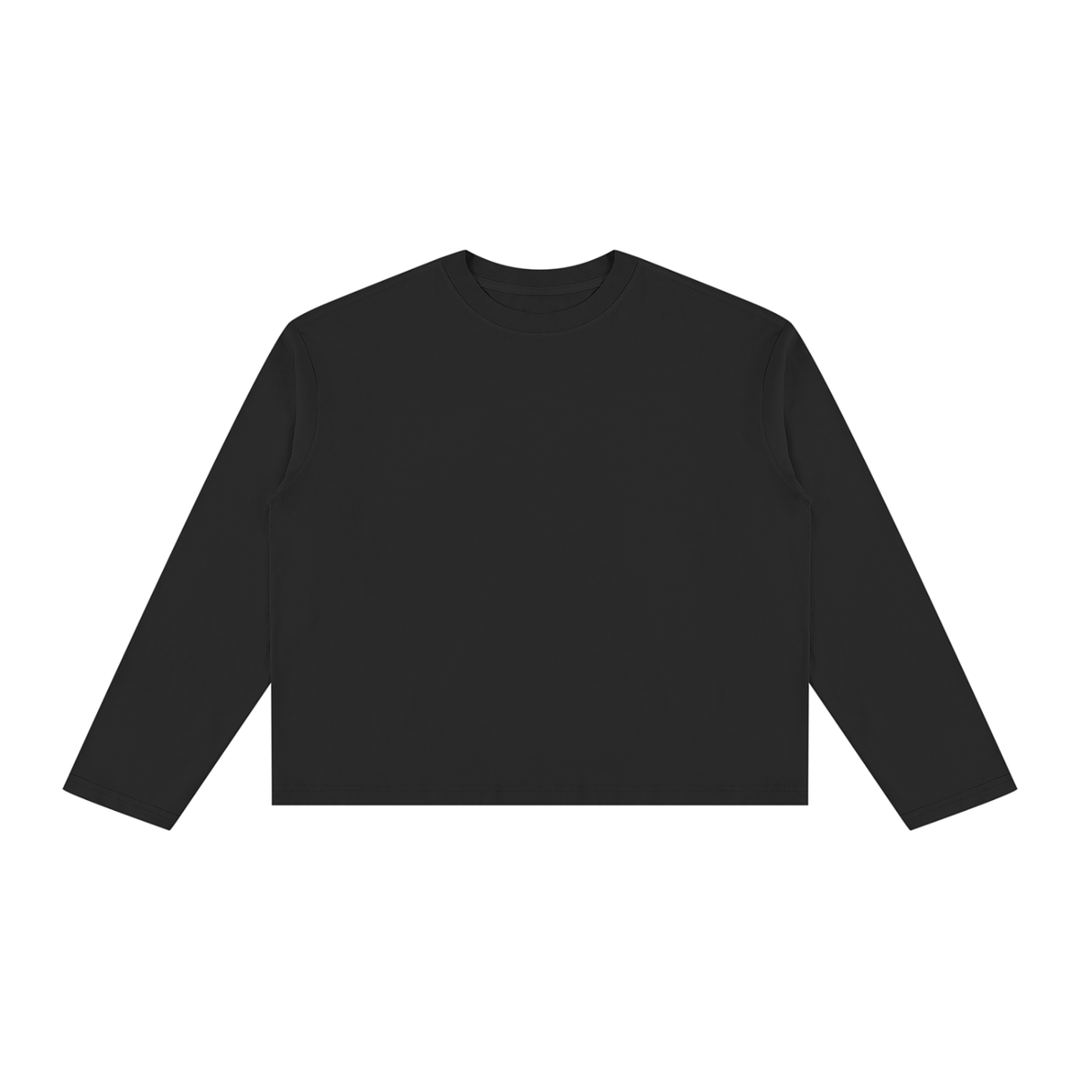 Tee shirt manche longue DROITIER MAIS DE GAUCHE ( version noir )